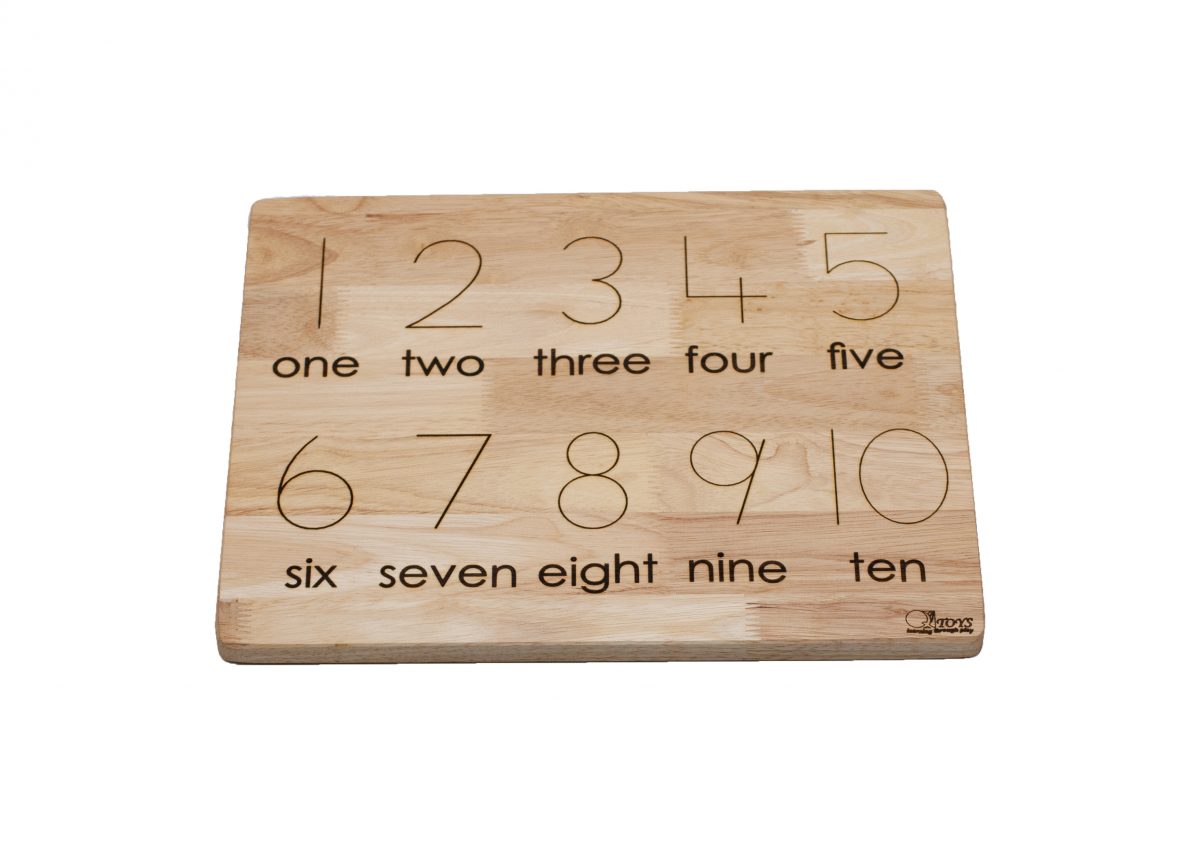2 Sided Montessori Number Boad